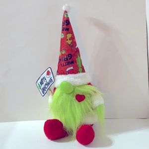 Merry Grinchmas Christmas Plush Gnome